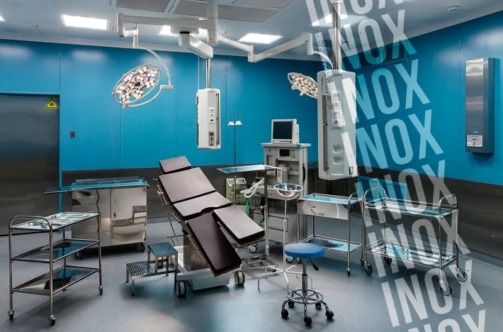 Mobilier medical din oțel inoxidabil